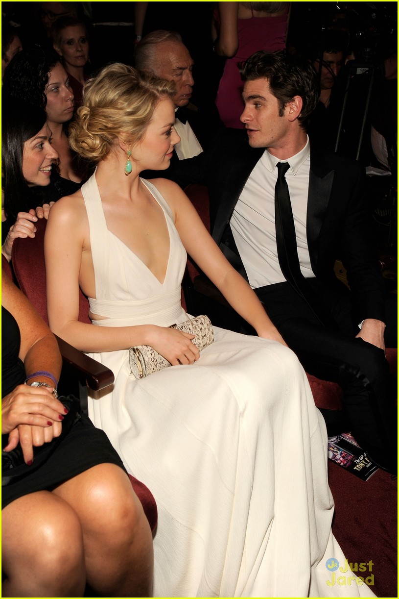 Emma Stone - Tony Awards 2012 with Andrew Garfield!