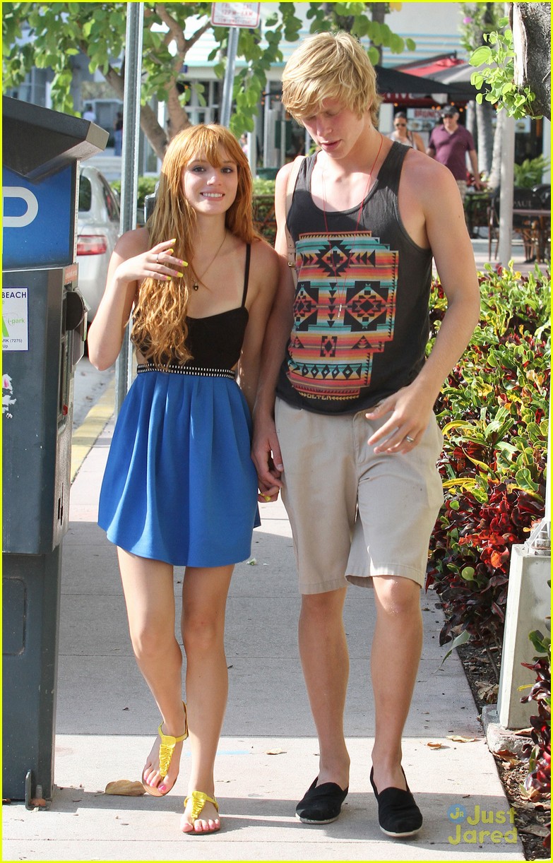 Bella Thorne: Retro Bikini Beauty