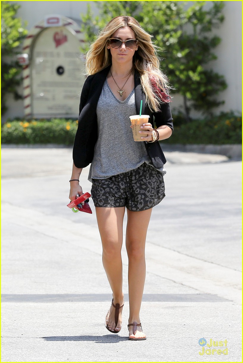 Ashley Tisdale: 'Sons of Anarchy' Set!