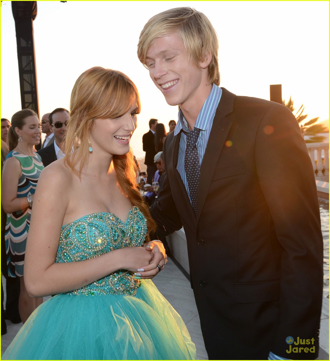 Bella Thorne & Tristan Klier: Oceana SeaChange Party Pair
