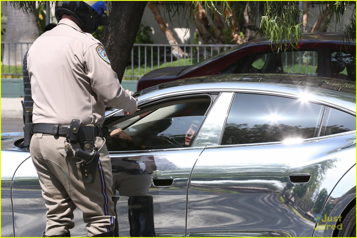 Justin Bieber: Friday Speeding Ticket