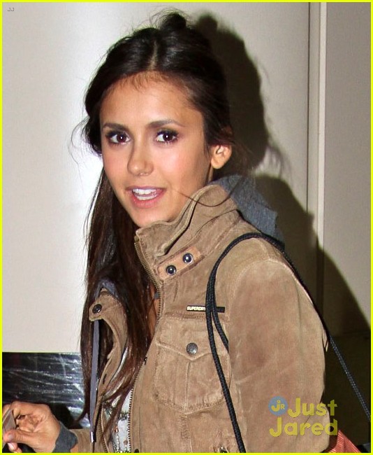 Nina Dobrev & Ian Somerhalder: LAX Pair