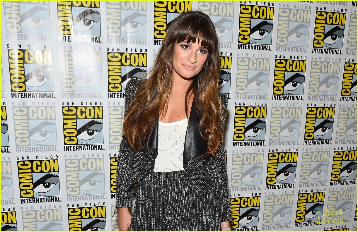 Lea Michele & Jenna Ushkowitz: 'Glee' Goes To Comic Con 2012