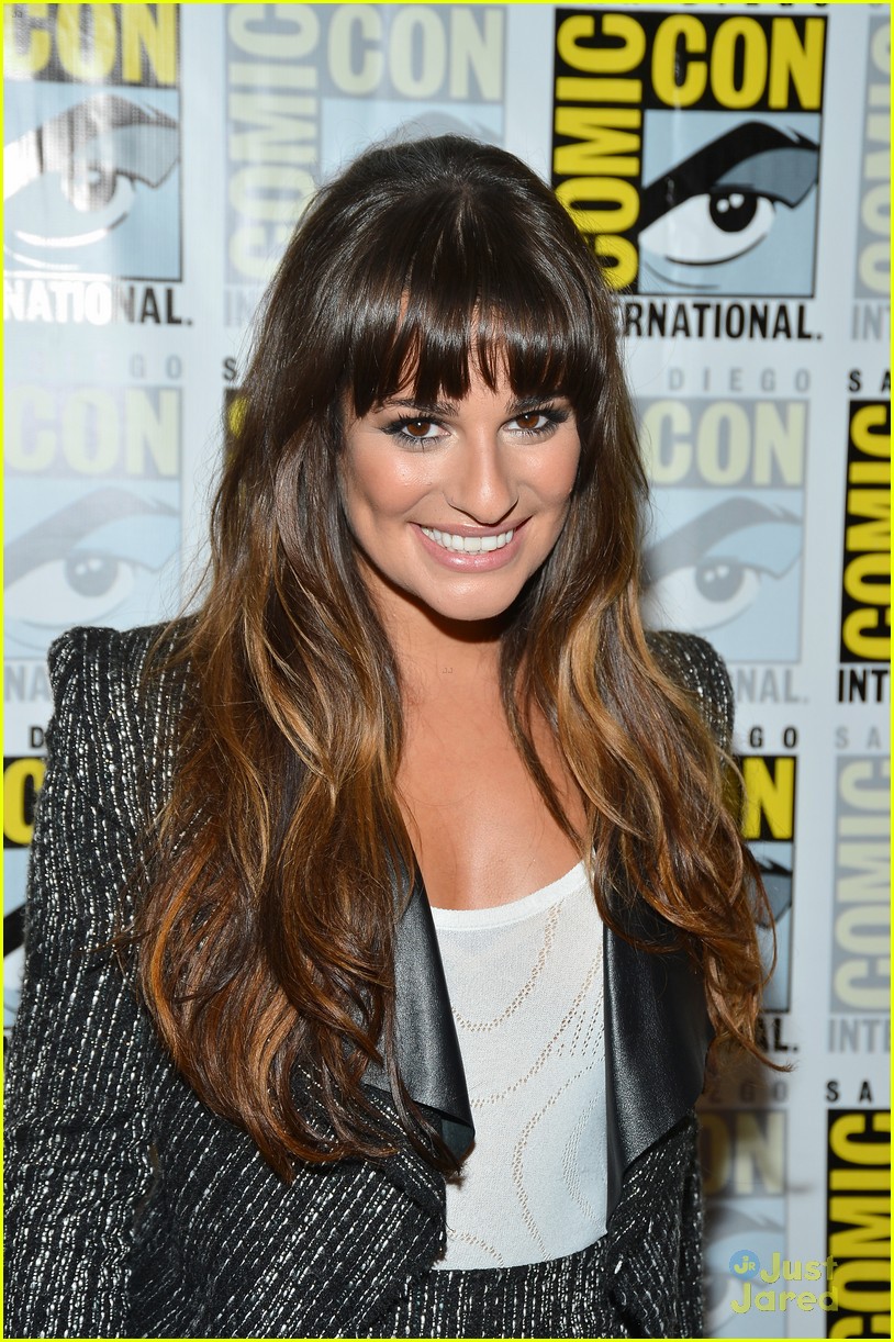 Lea Michele & Jenna Ushkowitz: 'Glee' Goes To Comic Con 2012