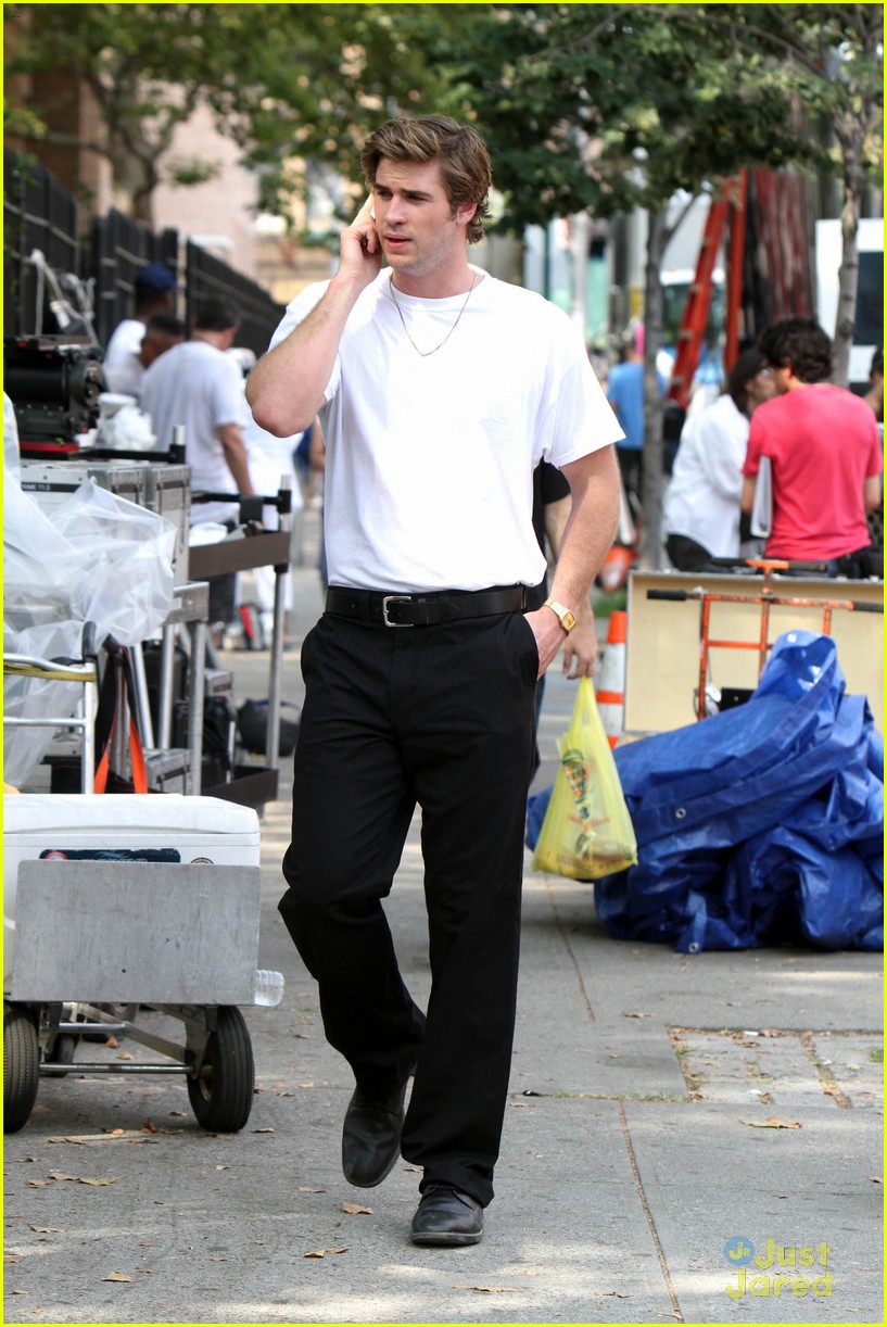 Liam Hemsworth: 'Empire State' Shoots in NYC