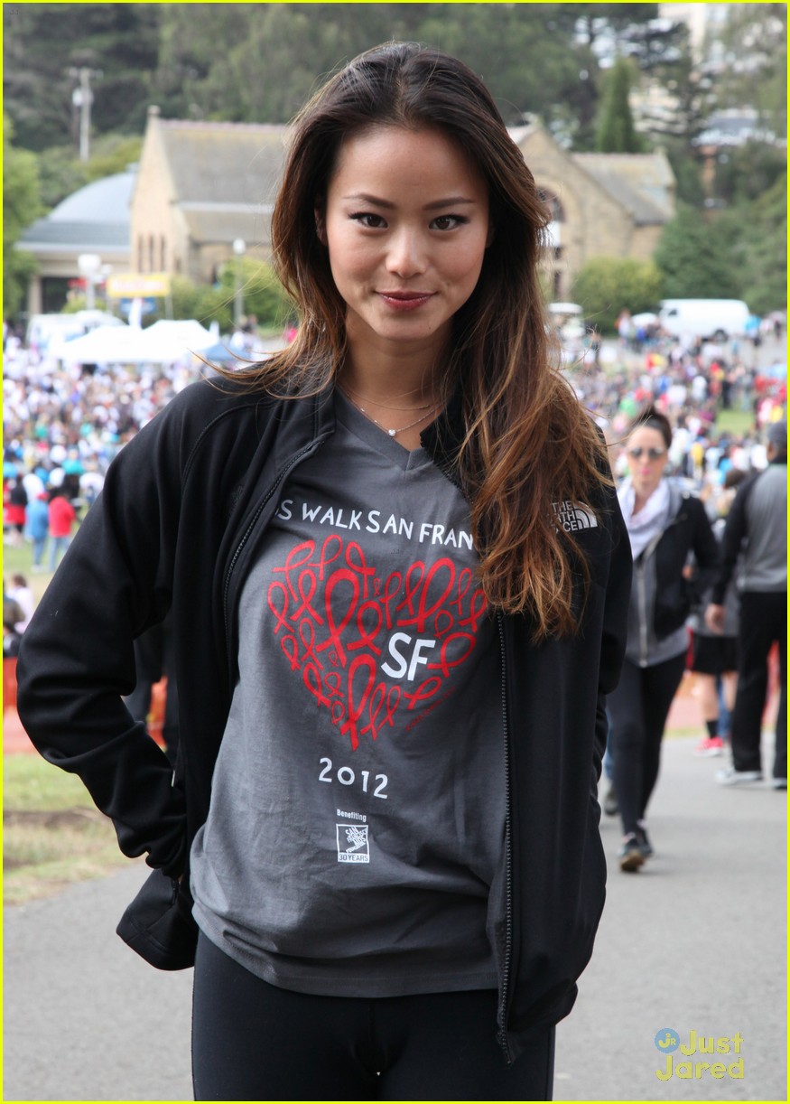 Jamie Chung: AIDS Walk San Francisco