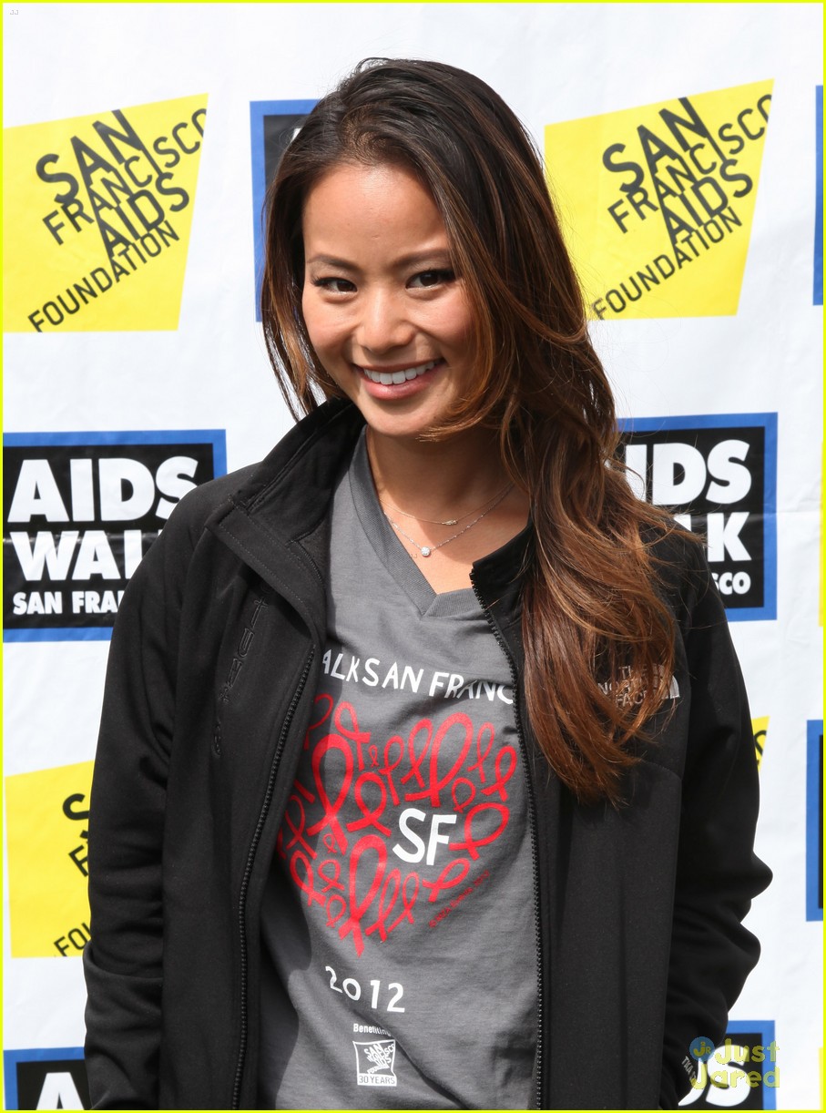 Jamie Chung: AIDS Walk San Francisco