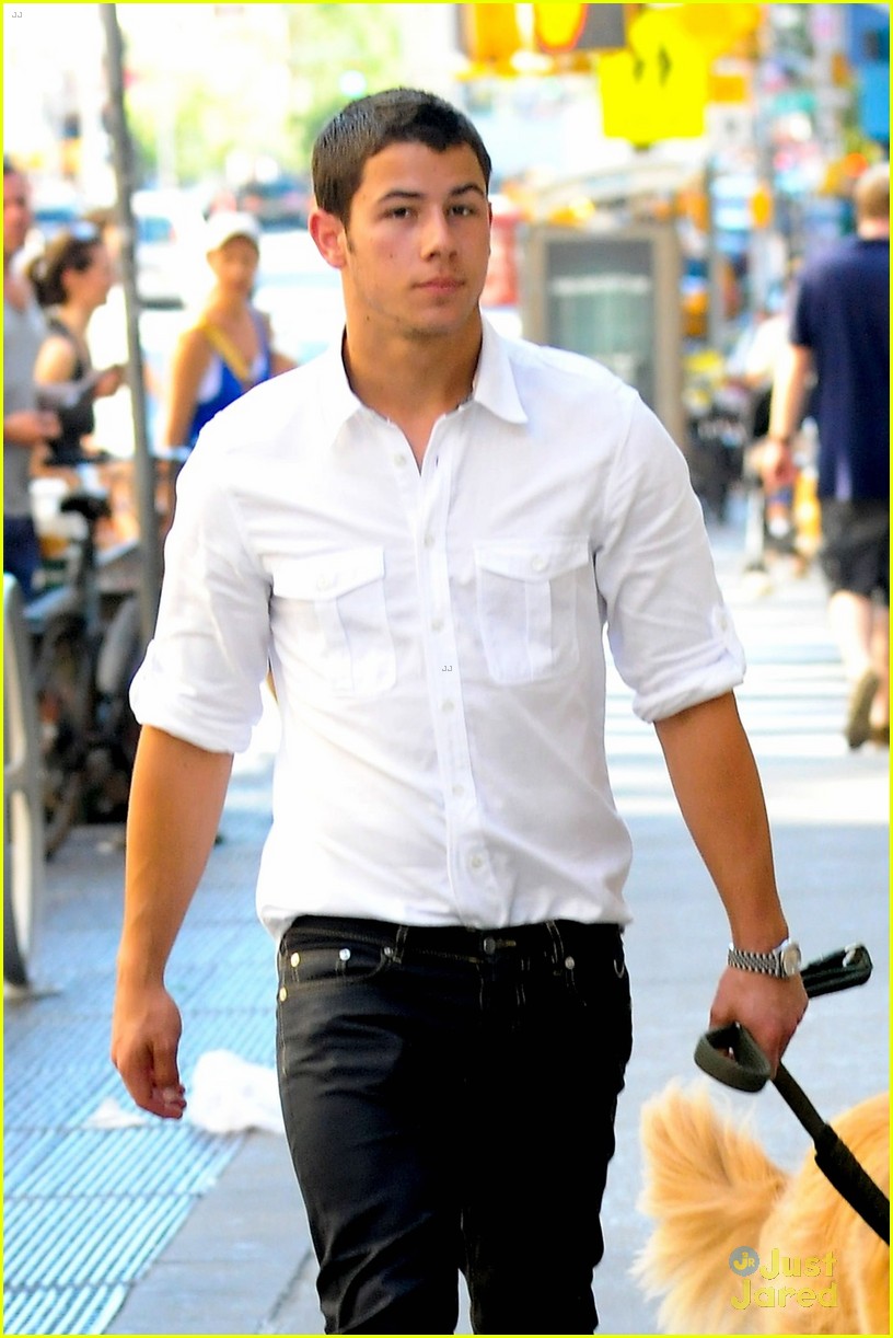 Nick Jonas: NYC Dog Walker