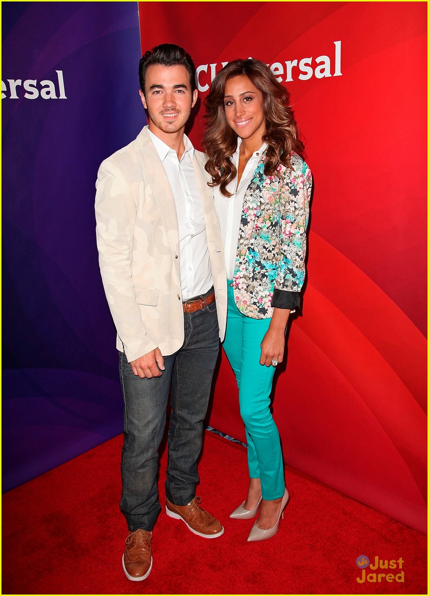 Kevin Jonas: NBC Press Tour with Danielle!