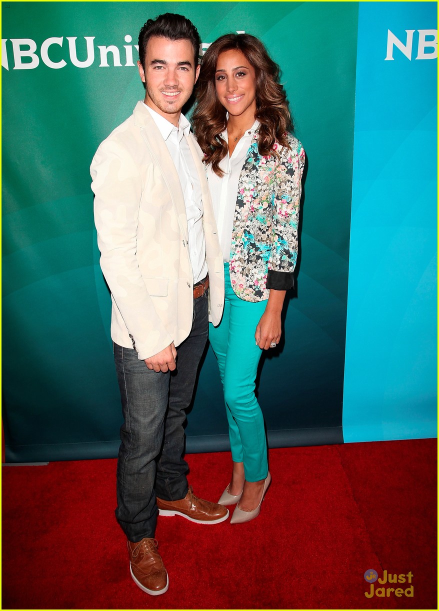 Kevin Jonas: NBC Press Tour with Danielle!