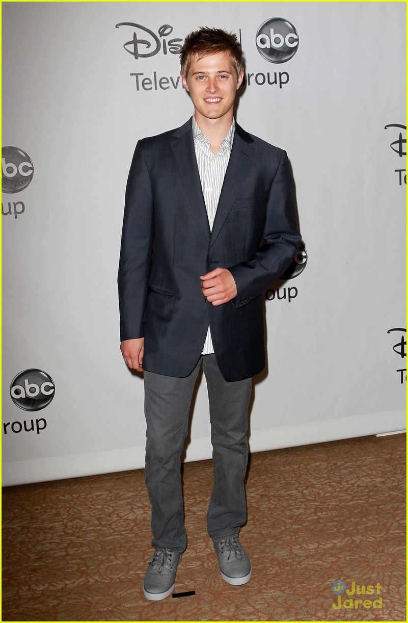 Lucas Grabeel: ABC TCA Party with Vanessa Marano & Sean Berdy