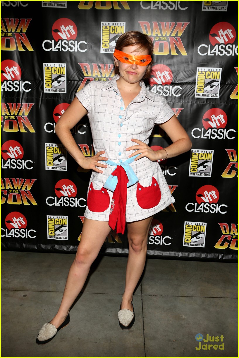 Mae Whitman: Teenage Mutant Ninja Turtles at Comic Con 2012!