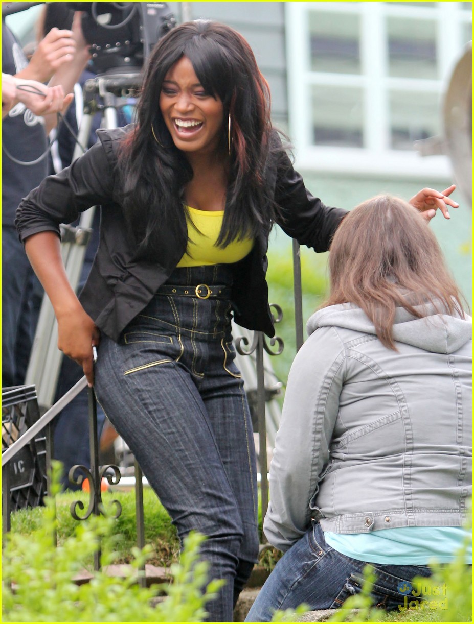 Keke Palmer: On Set of 'Abducted'