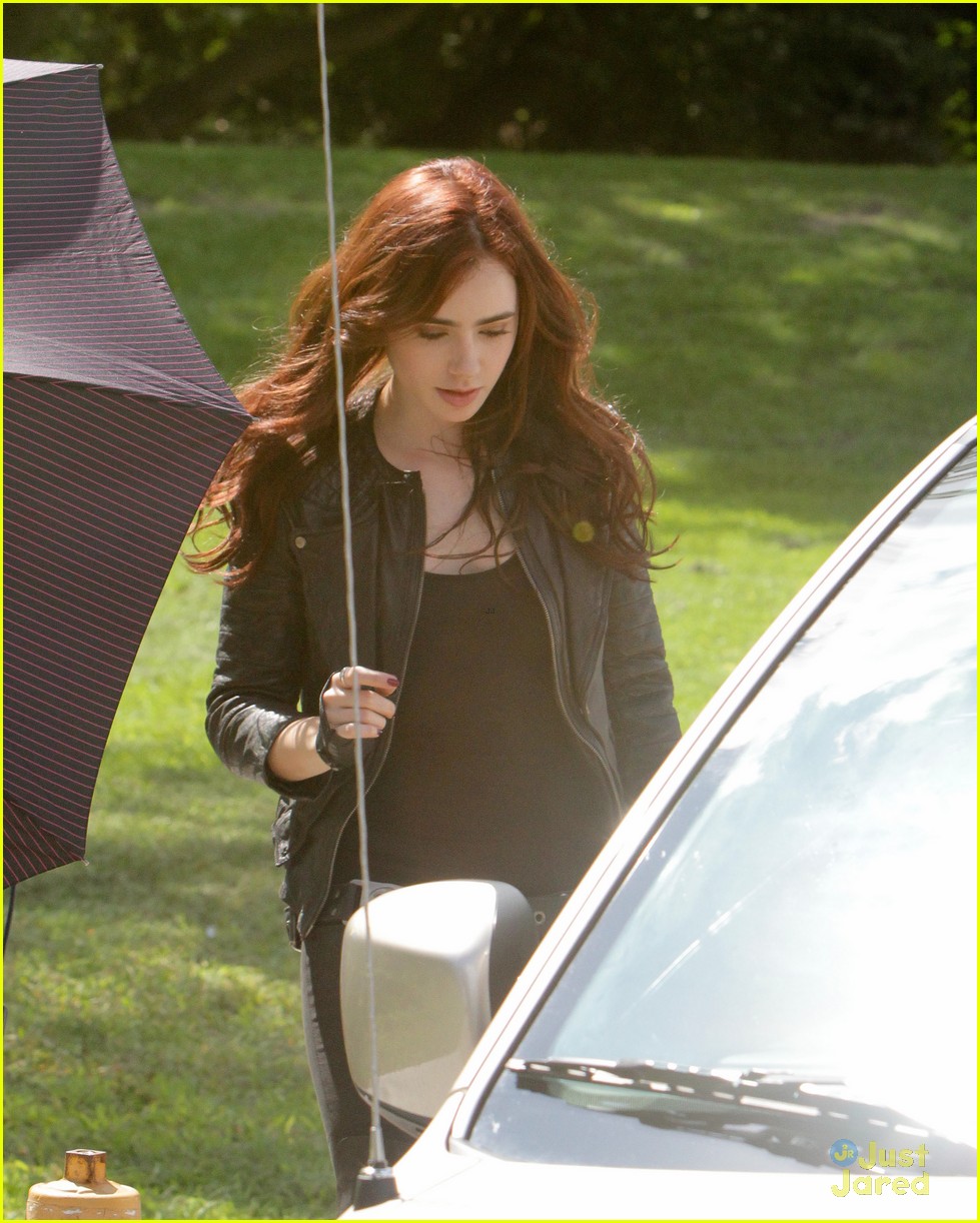 Lily Collins & Jamie Campbell Bower: 'Mortal Instruments' Twosome