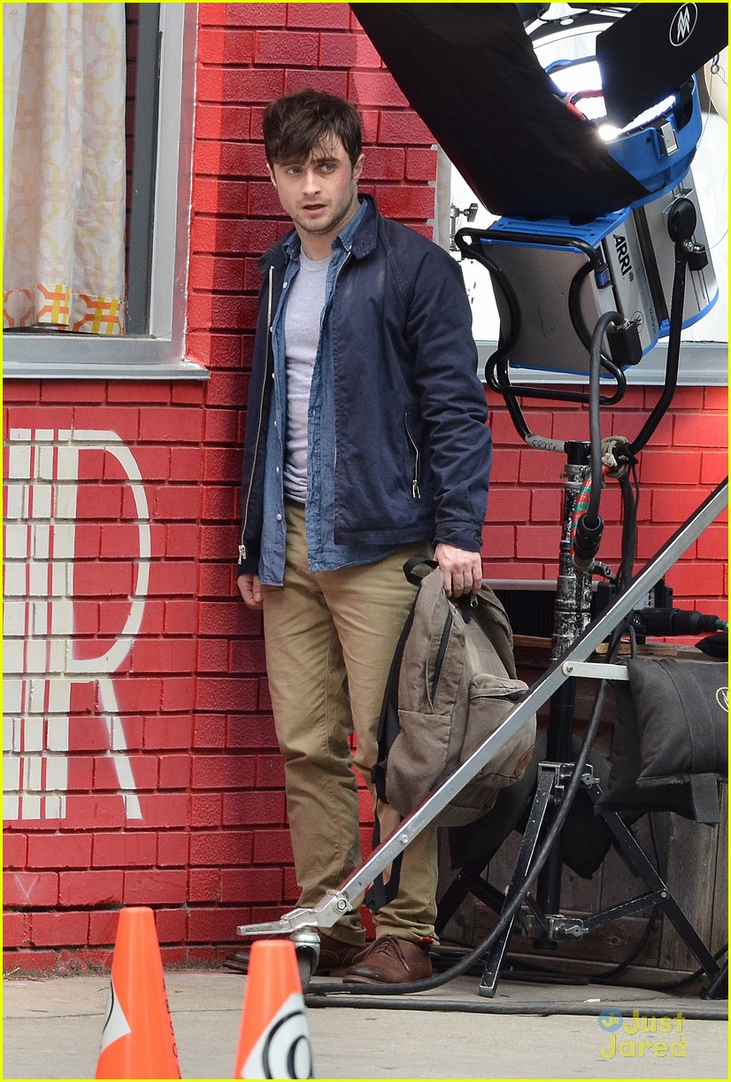 Daniel Radcliffe: Black Eye on 'F Word' Set