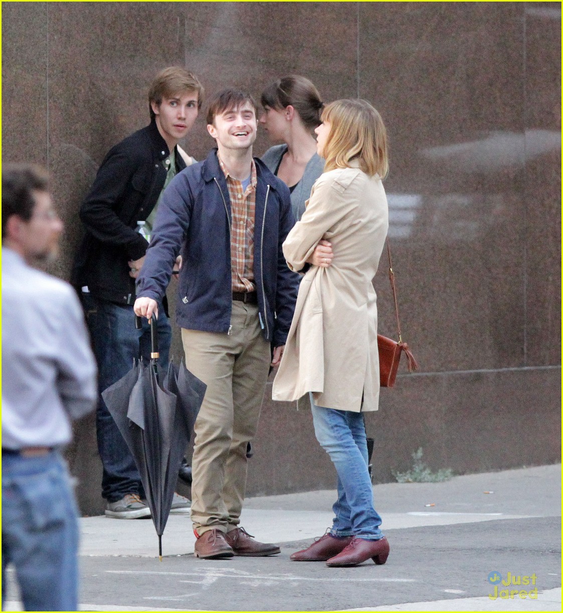 Daniel Radcliffe: Under An Umbrella with Zoe Kazan