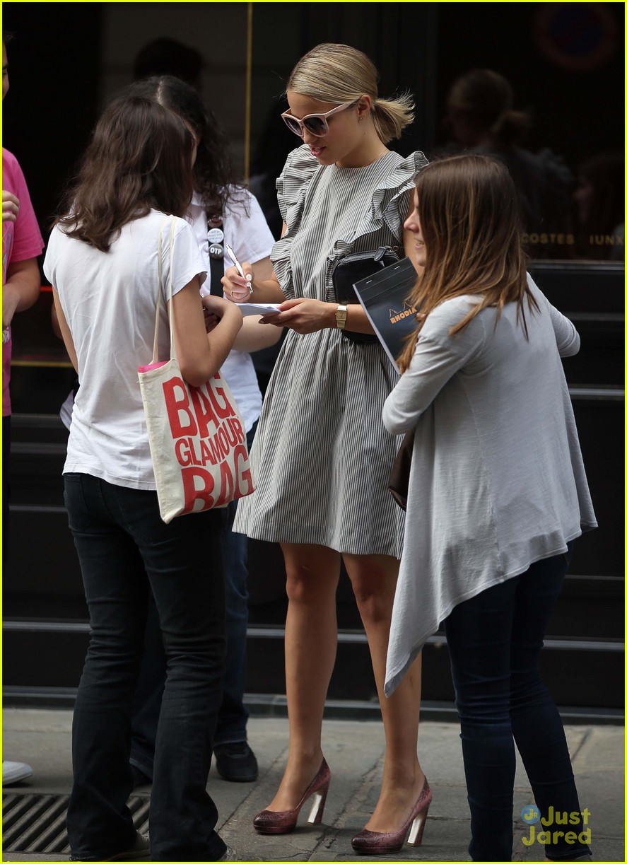 Dianna Agron: Off to Normandy
