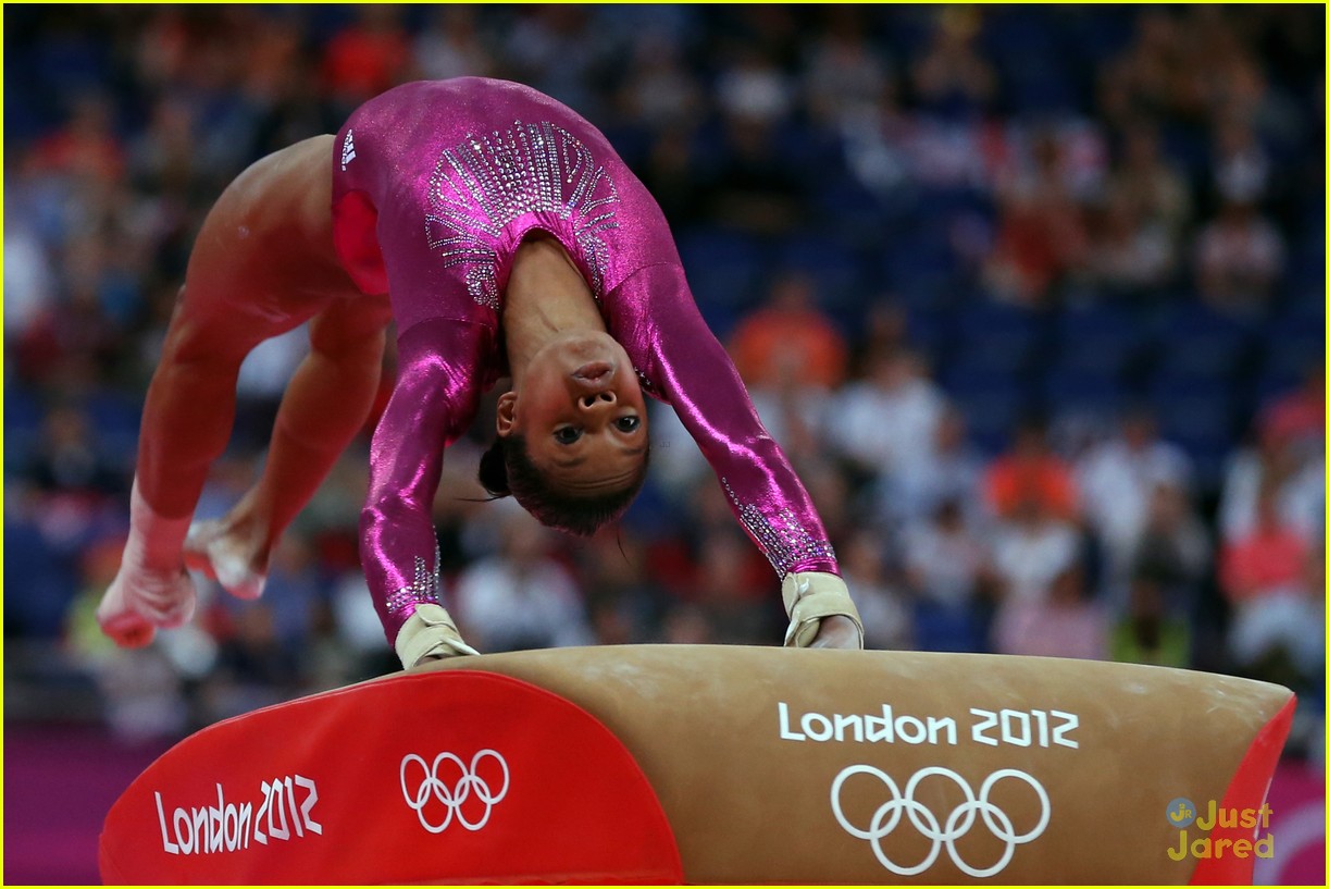 Gabrielle Douglas Wins Gold in Individual All-Around at 2012 Olympics