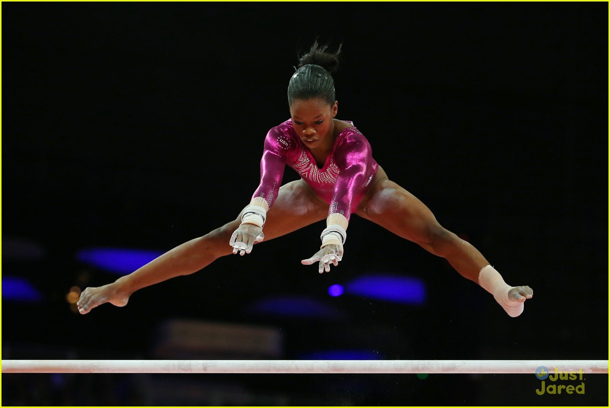 Gabrielle Douglas Wins Gold in Individual All-Around at 2012 Olympics