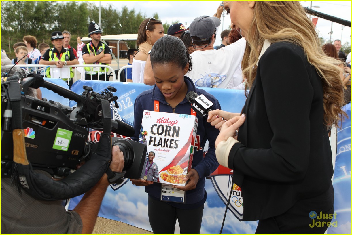 Gabrielle Douglas: New Face of Kellogg's Corn Flakes!