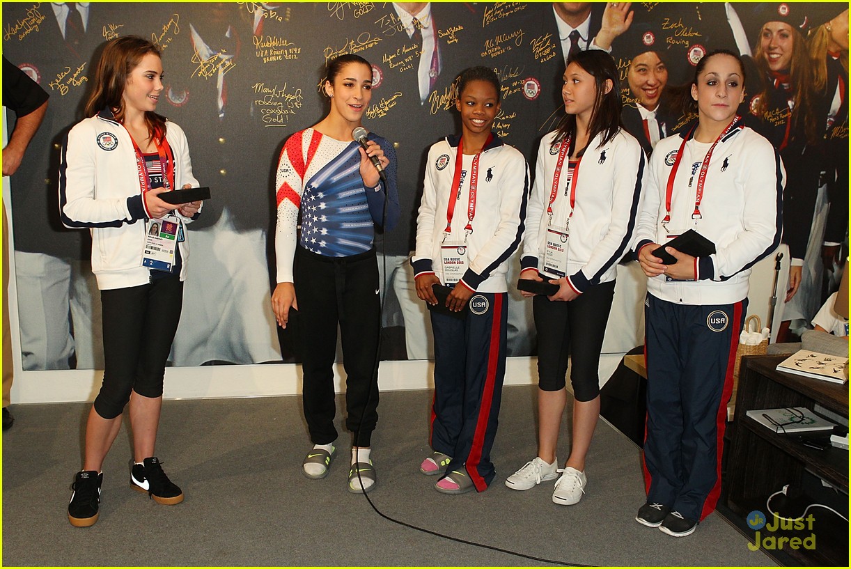 U.S. Gymnasts: USA House Stop at 2012 Olympics