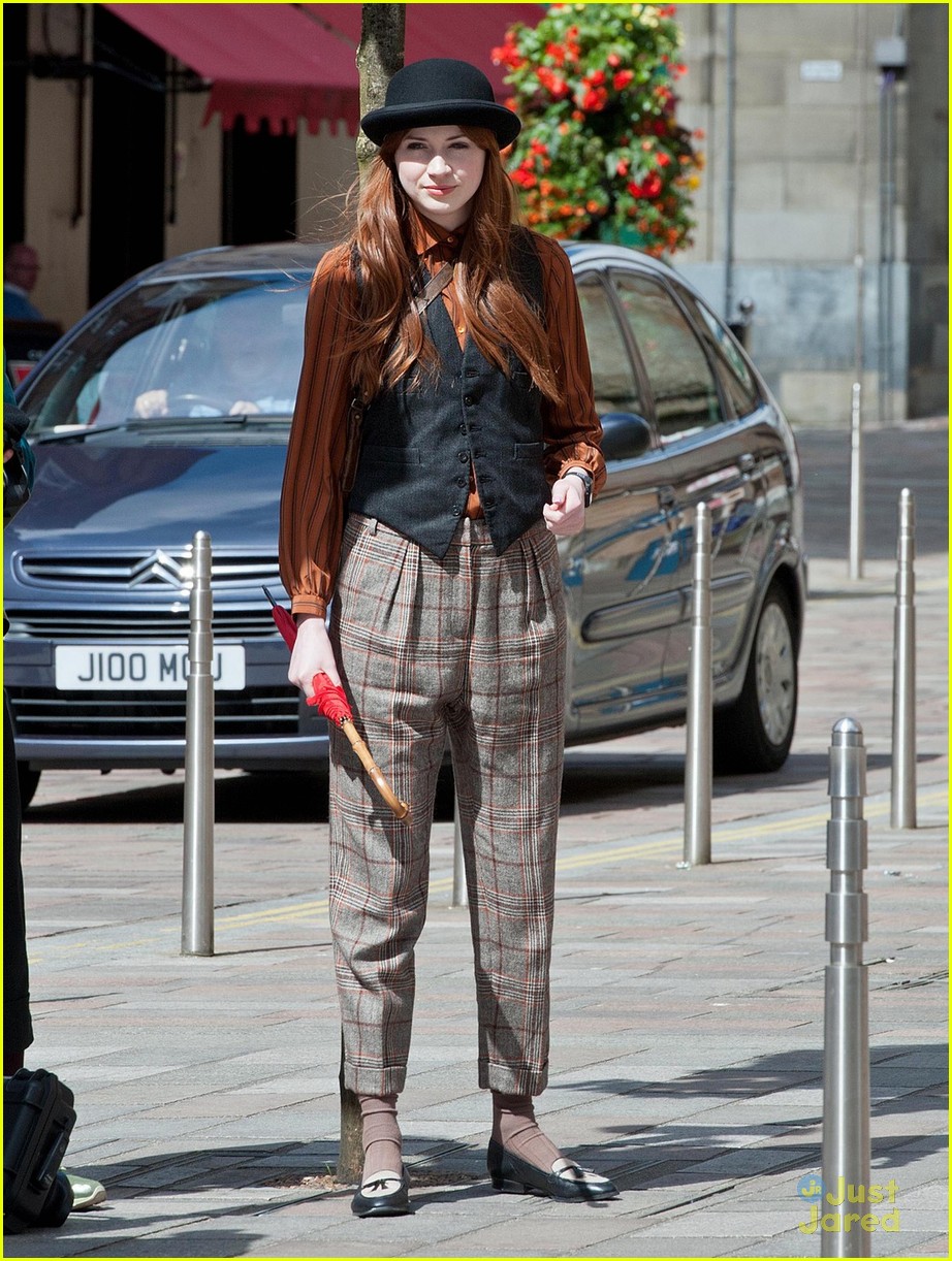 Karen Gillan: Bowler Hat Beauty