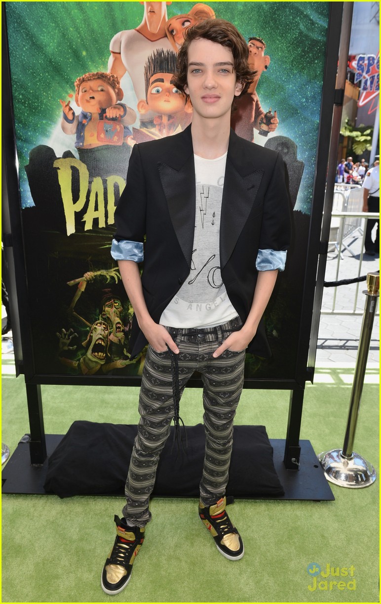 Kodi Smit-McPhee: 'ParaNorman' Premiere with Jodelle Ferland