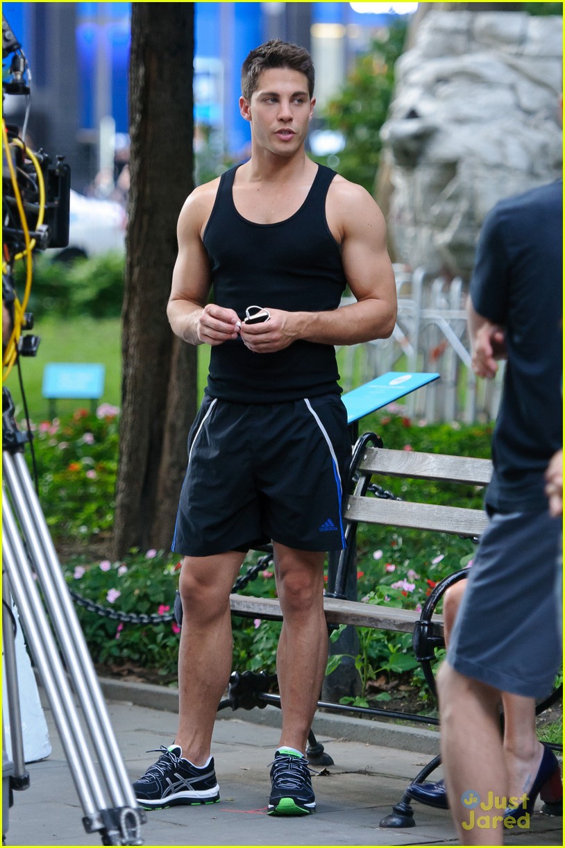 Lea Michele & Cory Monteith: 'Glee' Set Sweeties