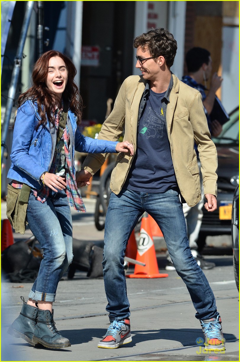 Lily Collins: 'Mortal Instruments' Laughs with Robert Sheehan