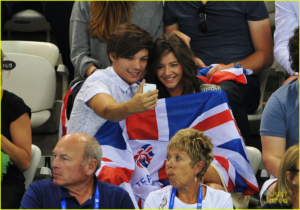 Louis Tomlinson: 2012 Olympics with Eleanor Calder