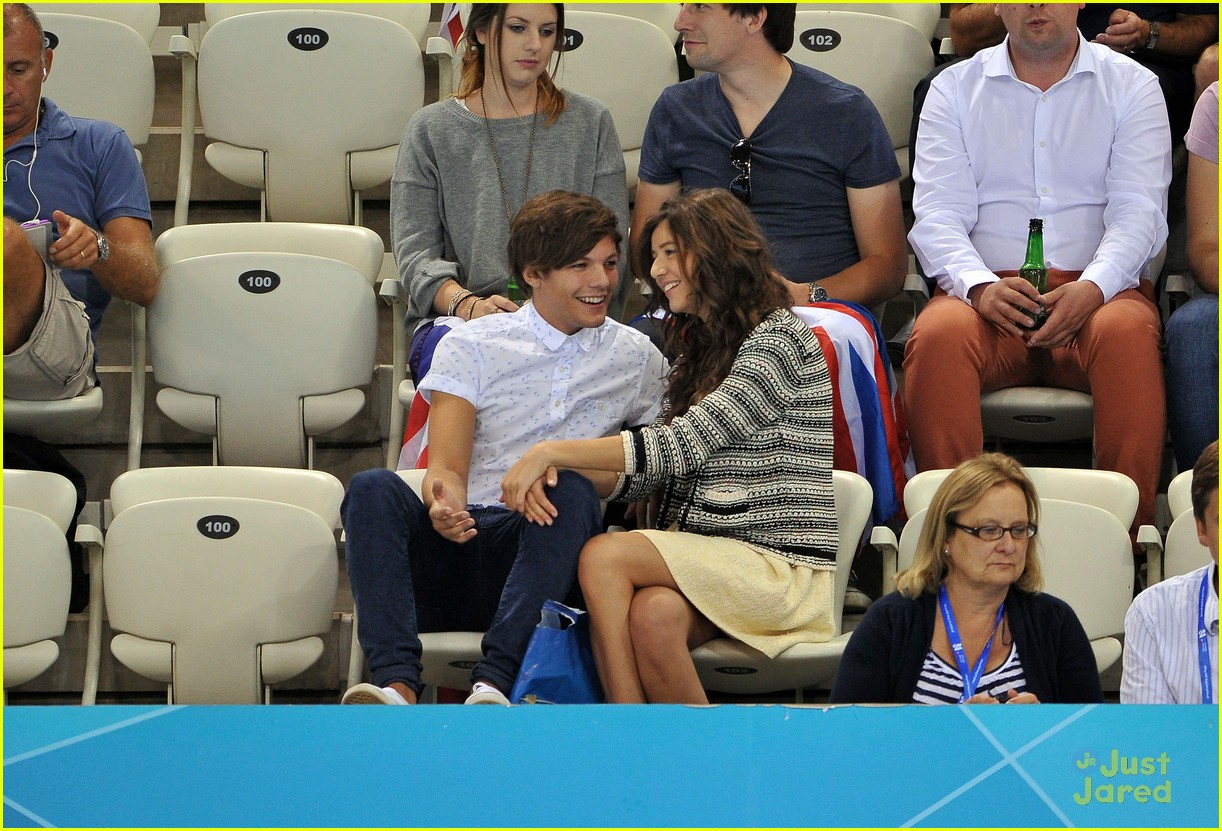 Louis Tomlinson: 2012 Olympics with Eleanor Calder