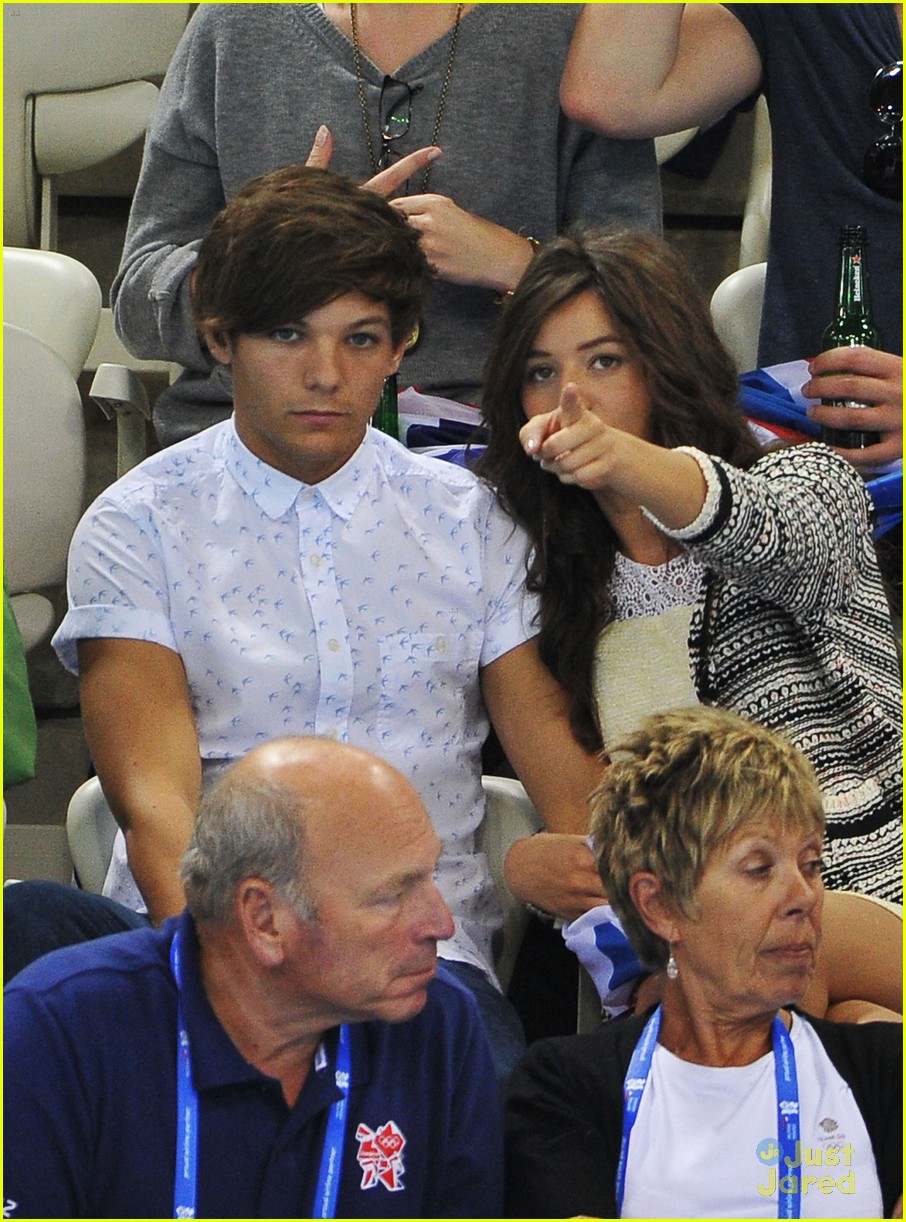 Louis Tomlinson: 2012 Olympics with Eleanor Calder
