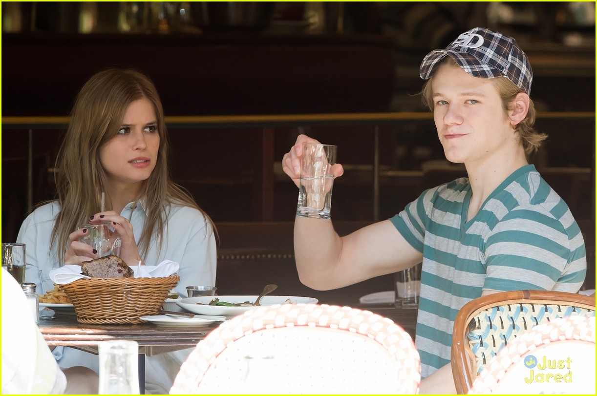 Lucas Till: Parc Bistro Lunch in Philadelphia
