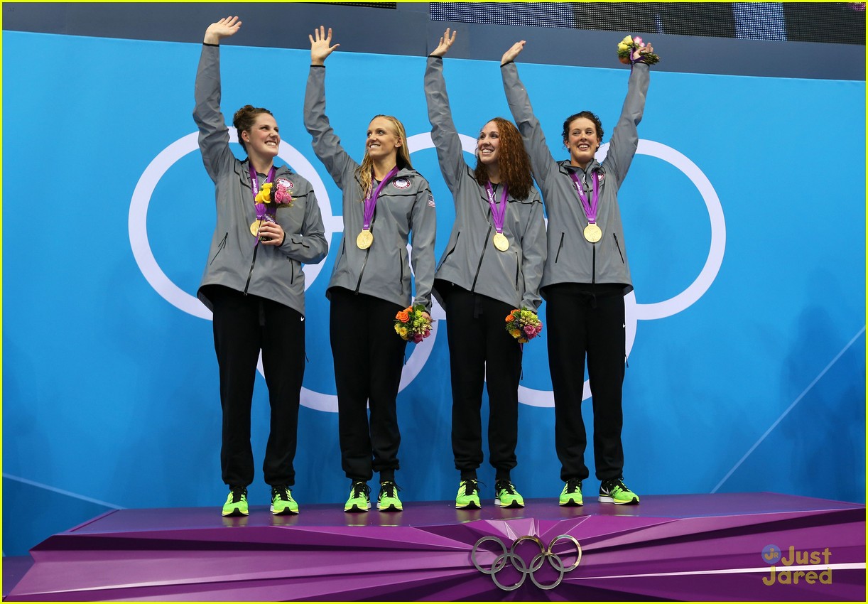 Missy Franklin: Gold Medal for 4x200m Freestyle Relay at 2012 Olympics!