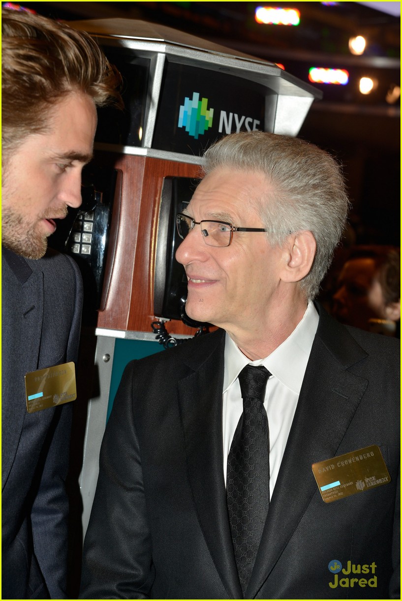 Robert Pattinson: New York Stock Exchange Opener!