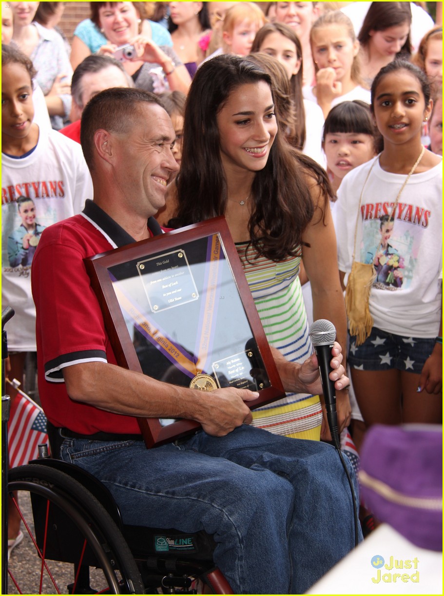Aly Raiman: Brestyan Gym Visit