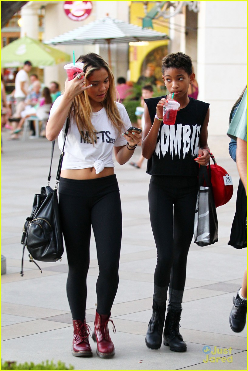 Willow Smith & Stella Hudgens: Calabasas Cuties