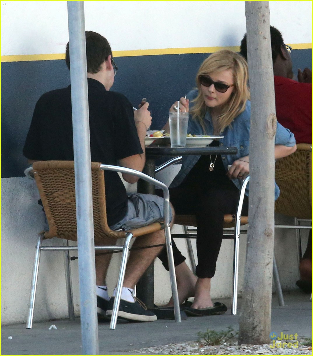 Chloe Moretz Has a 'Conversation' With Lunch