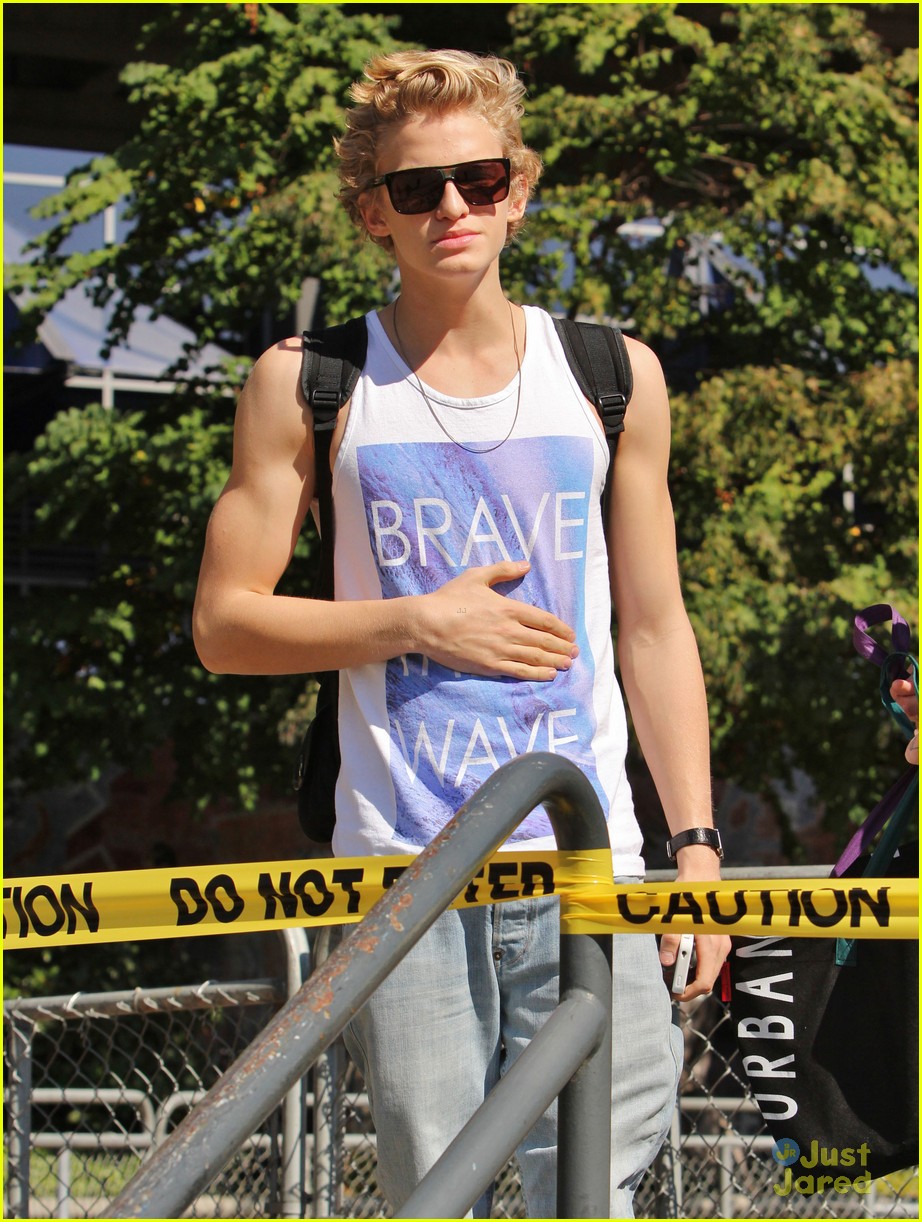 Cody Simpson: Rogers Arena Arrival