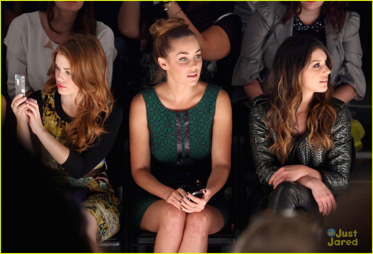 Lauren Conrad: Front Row For Lela Rose & Tracy Reese