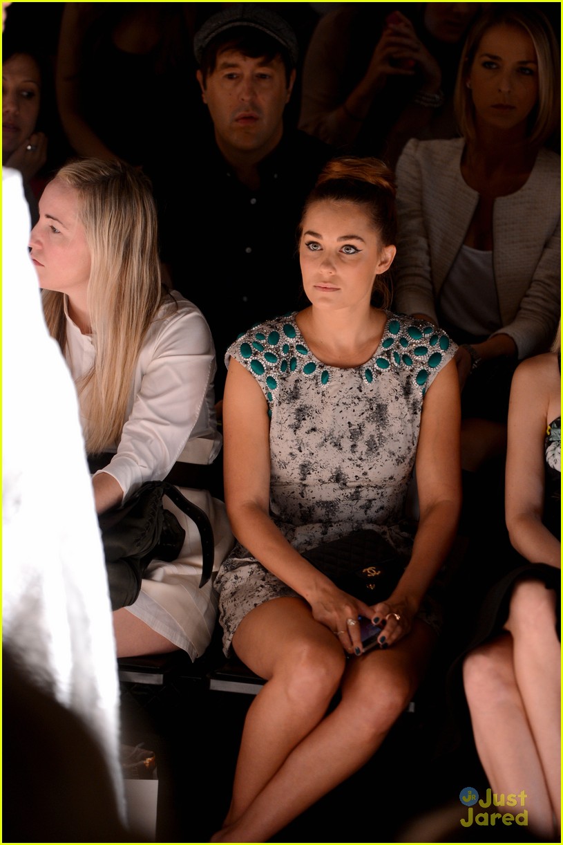 Lauren Conrad: Front Row For Lela Rose & Tracy Reese