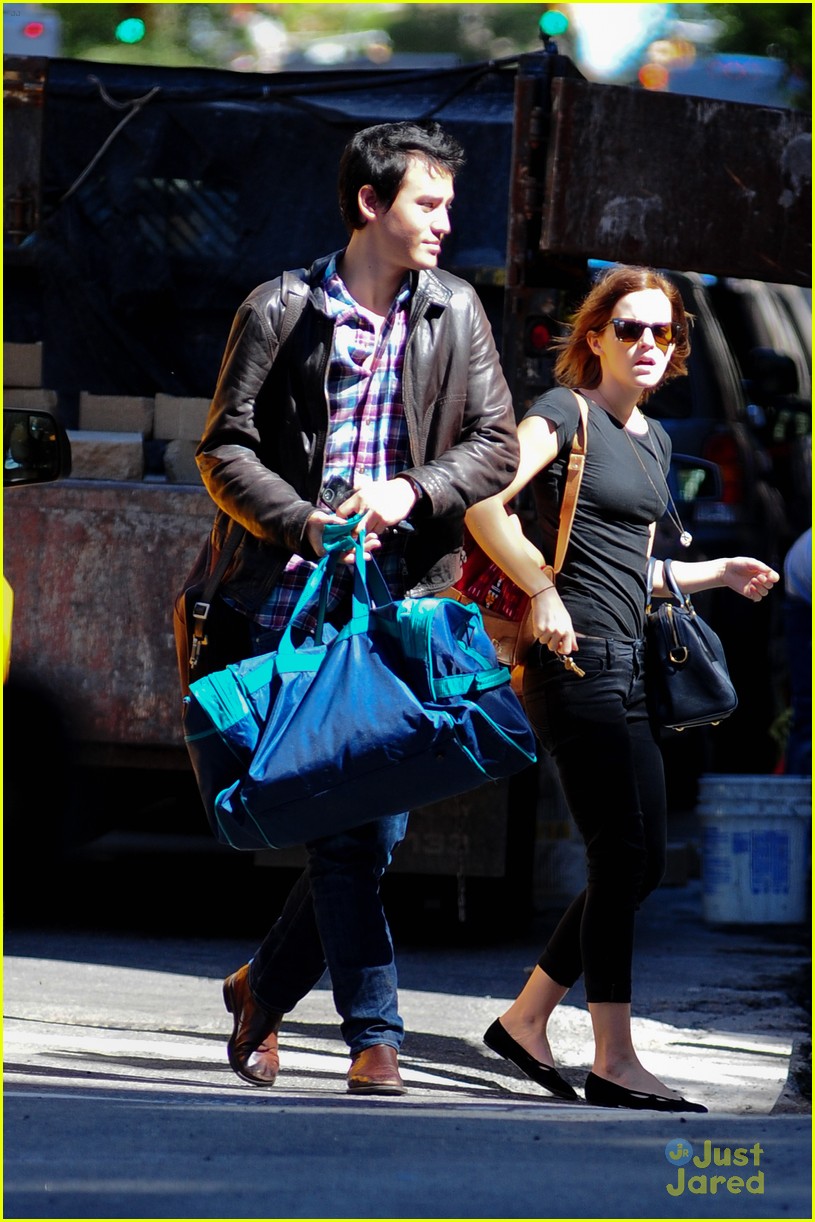 Emma Watson & Will Adamowicz: Taxi Ride For Two