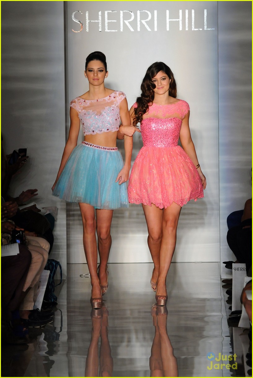 Kendall & Kylie Jenner: Sherri Hill Fashion Show Models!