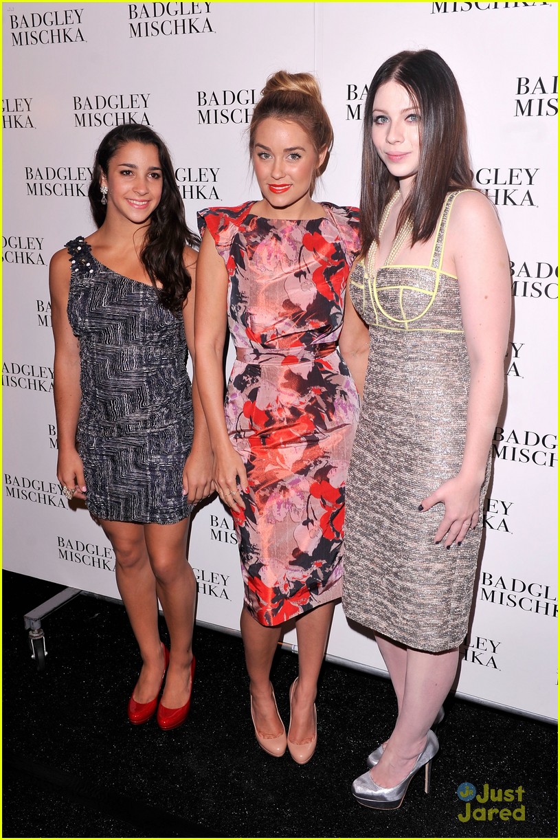 Lauren Conrad & Aly Raisman: Badgley Mischka Beauties