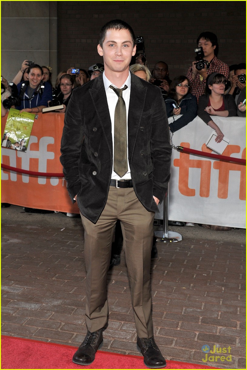 Logan Lerman: 'Writers' Premiere at TIFF