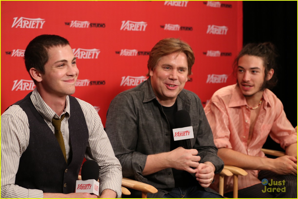 Logan Lerman: 'Writers' Premiere at TIFF