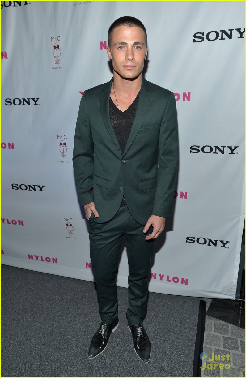 Lucy Hale & Colton Haynes: Nylon Dinner Duo