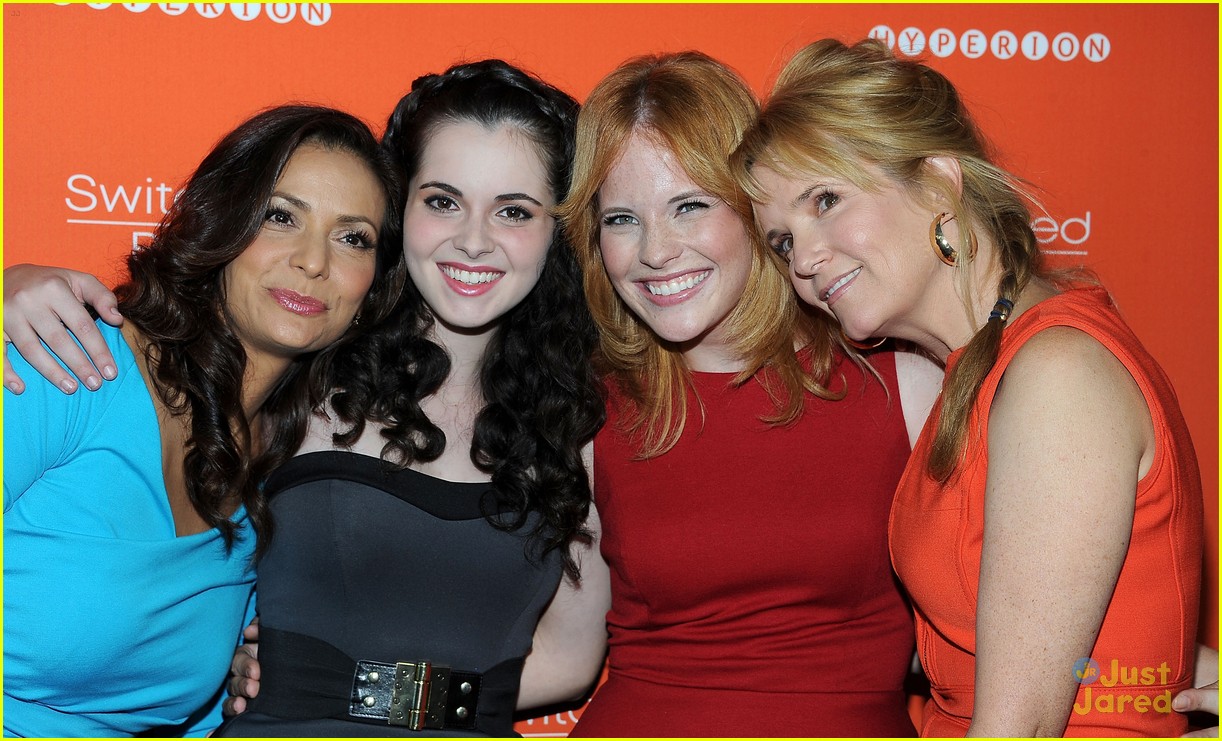 Vanessa Marano: 'Switched At Birth' Book Launch with Sister Laura