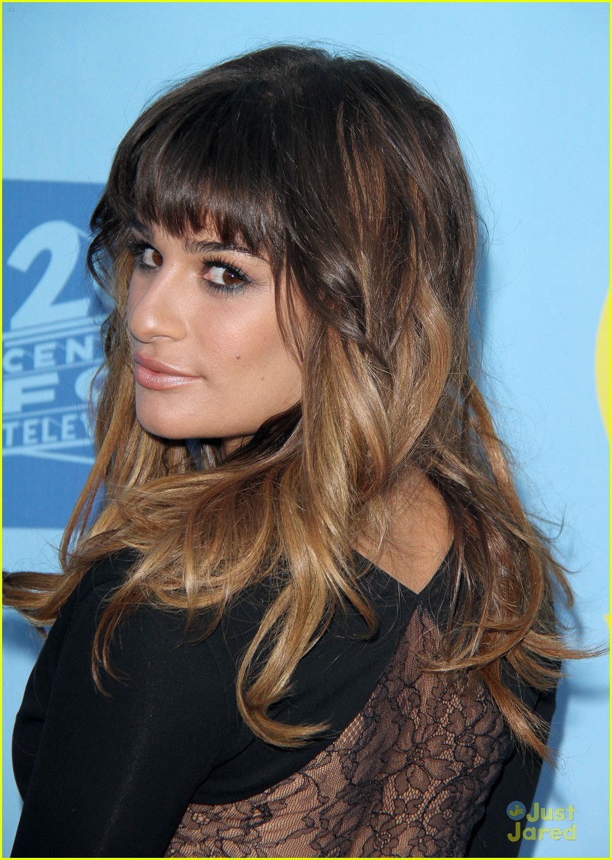 Lea Michele: 'Glee' Premiere Pretty