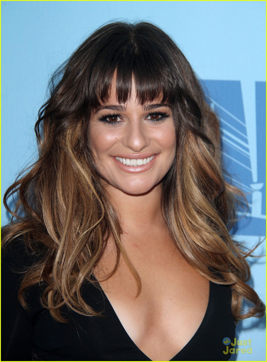 Lea Michele: 'Glee' Premiere Pretty